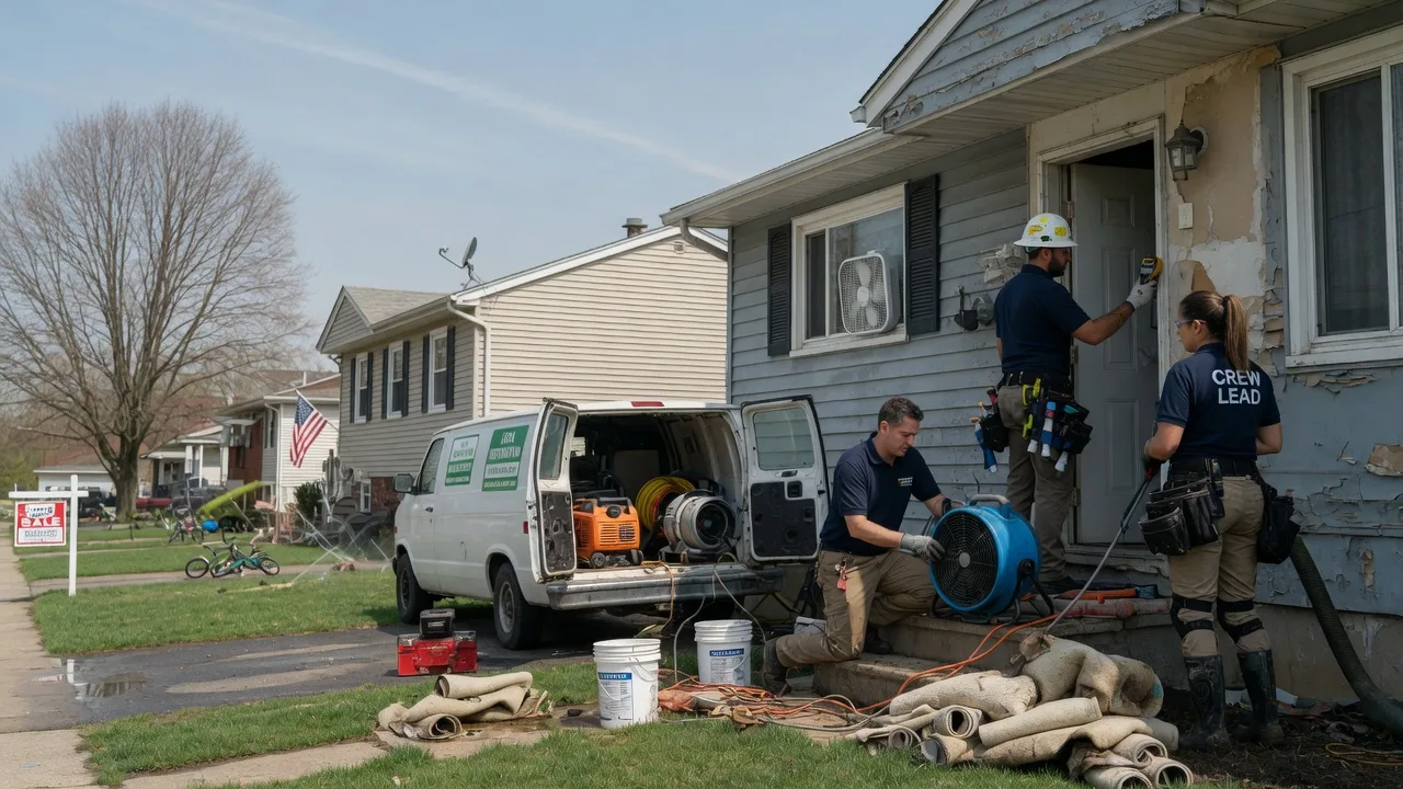 Flood Cleanup in Manderson, WY near me